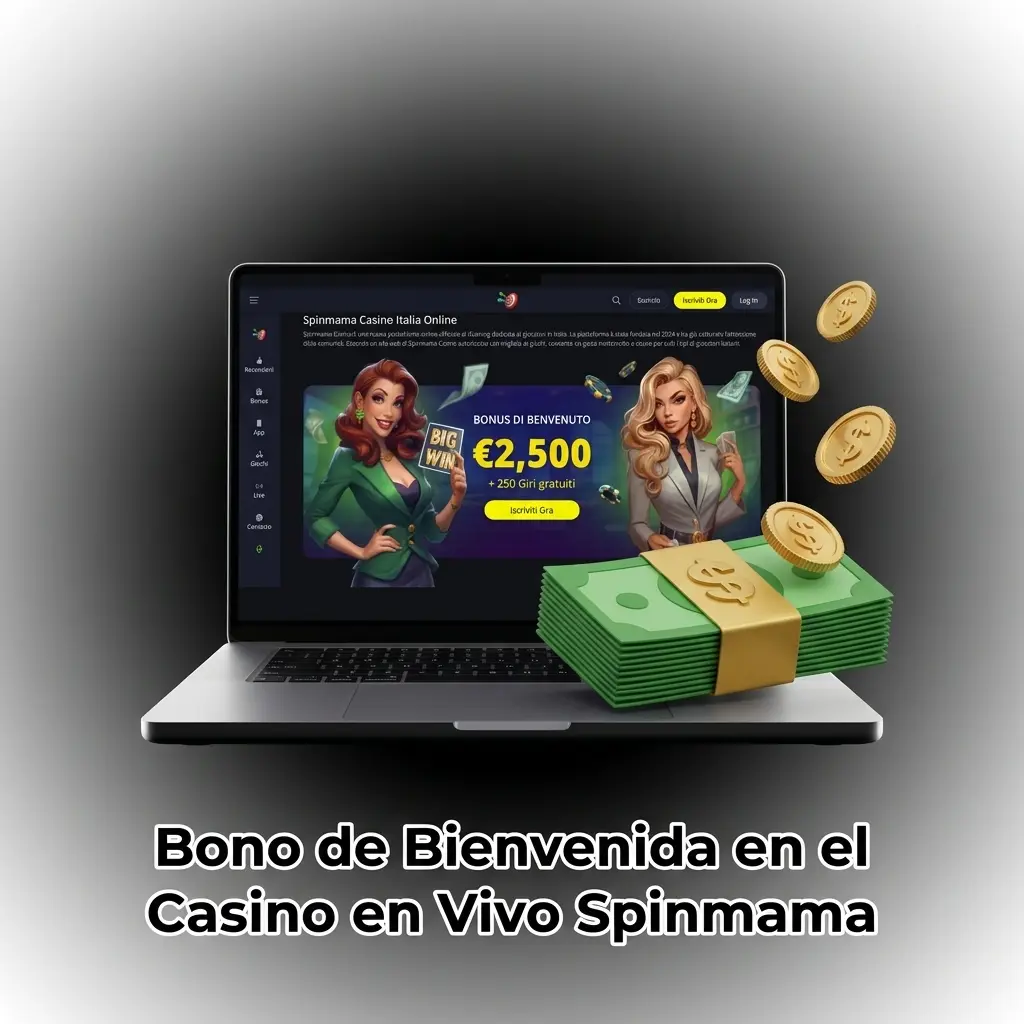 Bono de bienvenida casino en vivo Spinmama hasta 450 EUR