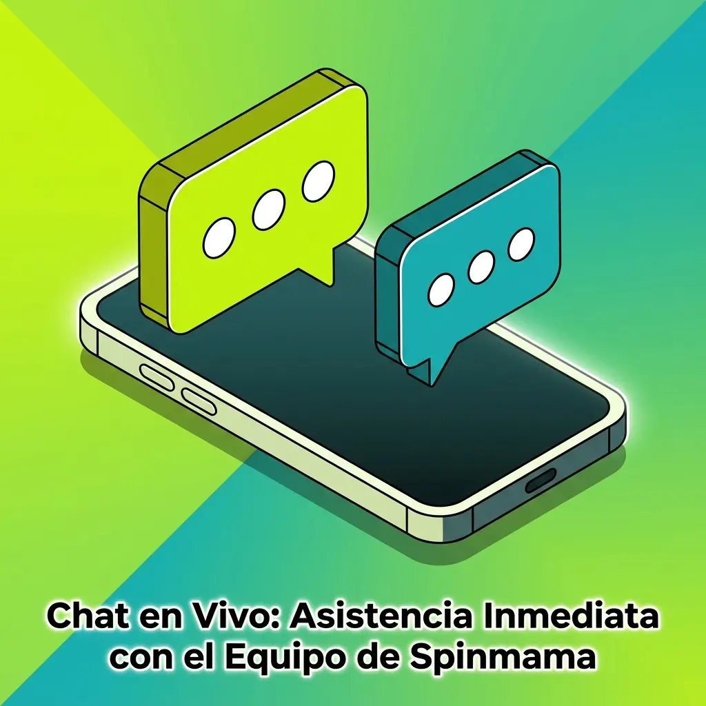 Agente de soporte en chat en vivo de Spinmama
