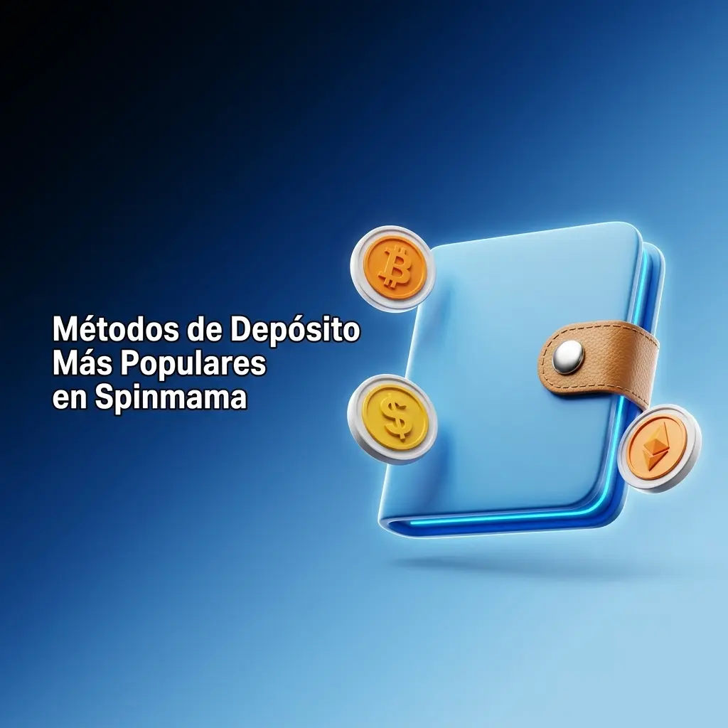 Métodos de depósito disponibles en Spinmama