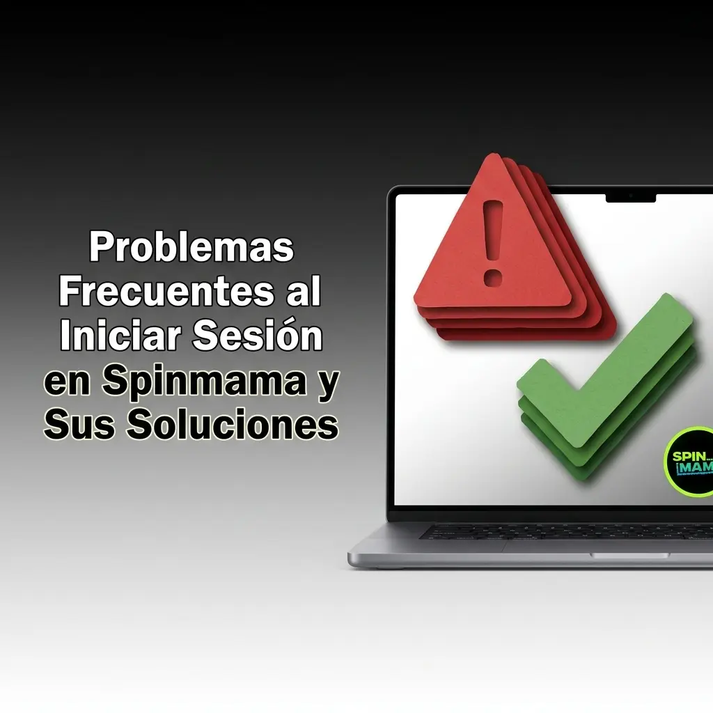 Problemas frecuentes al iniciar sesión en Spinmama