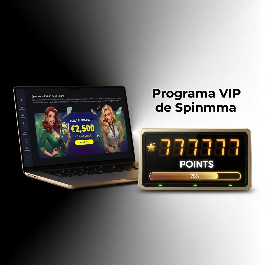 Programa VIP de Spinmama con beneficios por niveles
