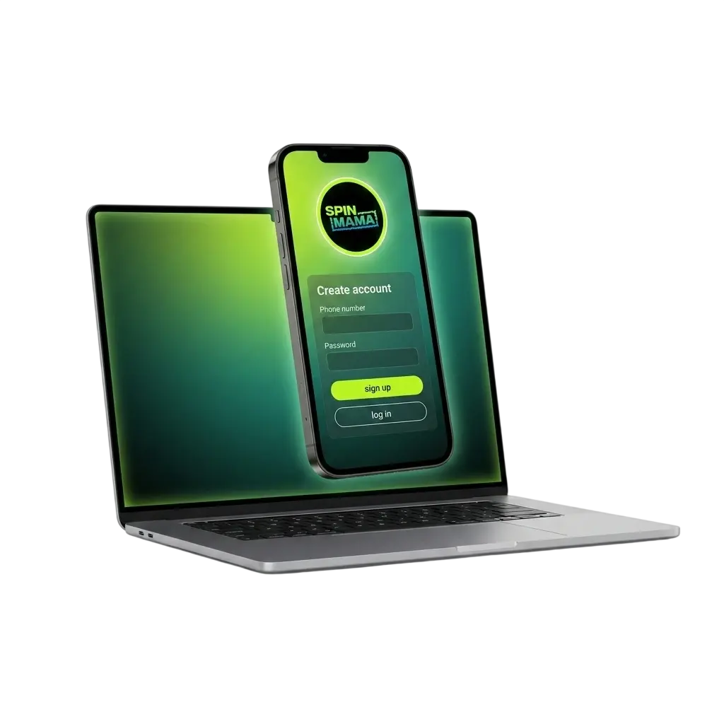 Registro y verificación en Spinmama casino