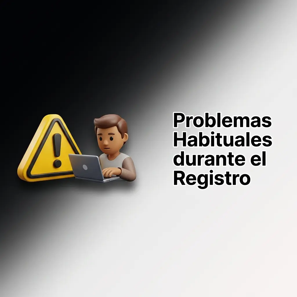 Problemas habituales durante el registro en Spinmama