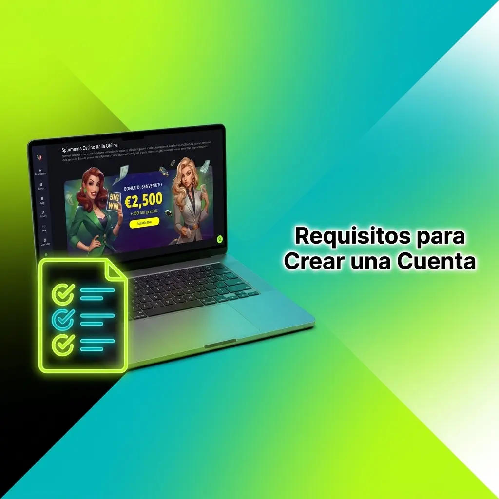 Requisitos de registro en Spinmama España