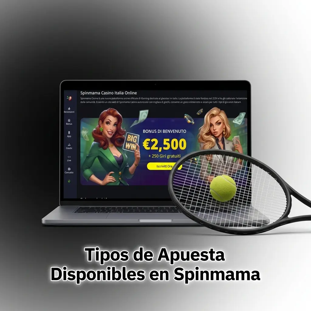 Tipos de apuesta disponibles en Spinmama