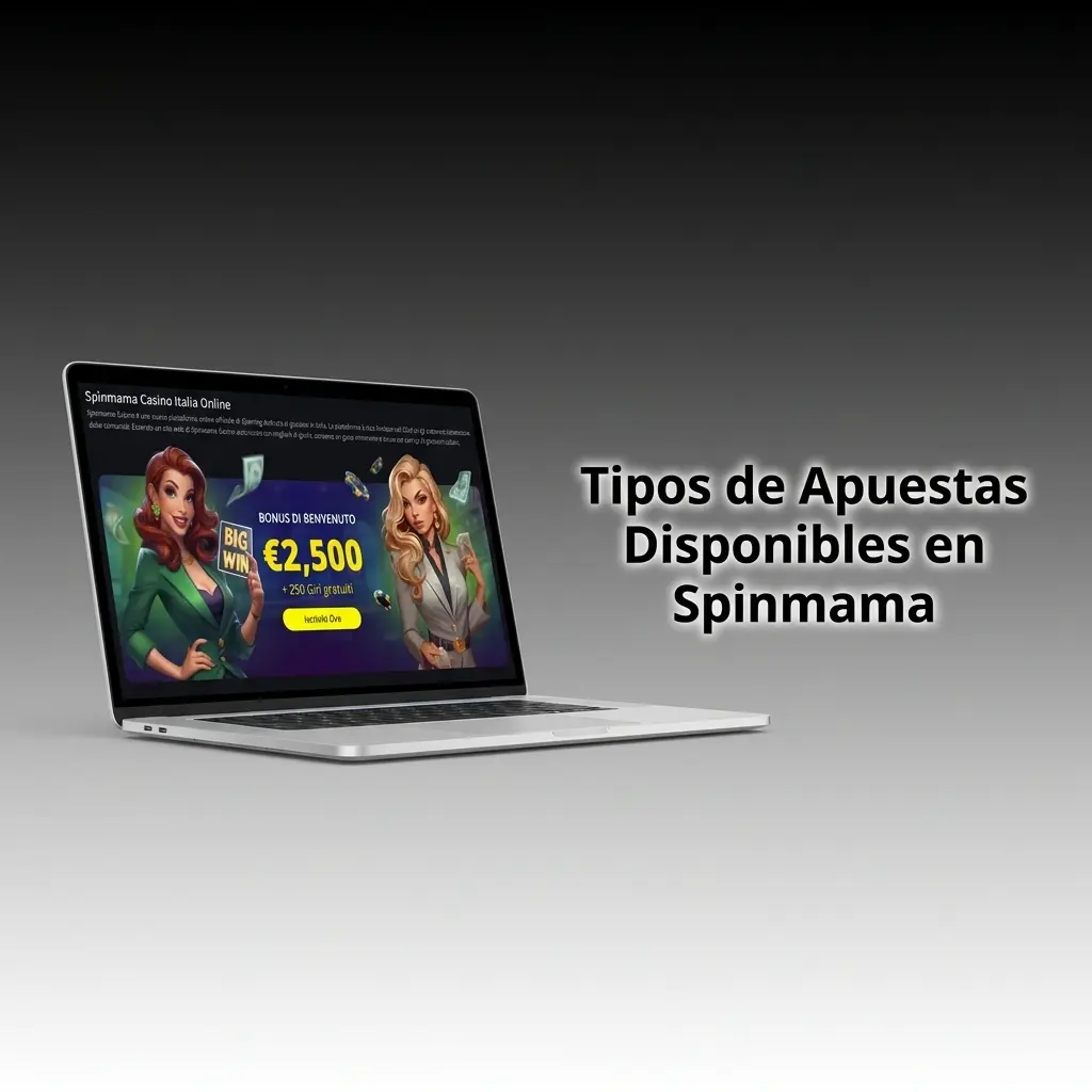 Tipos de apuestas disponibles en Spinmama